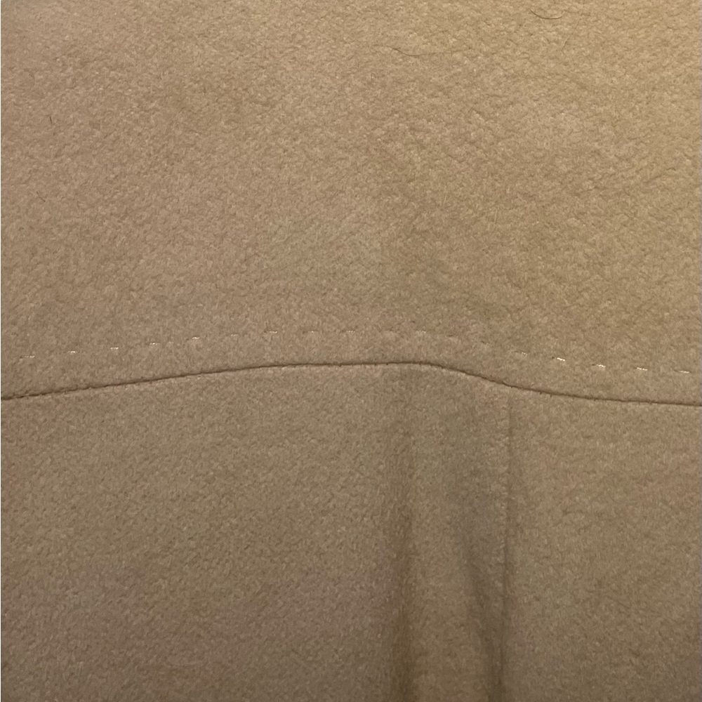 Cashmere Cream Wrap Coat Super Soft - Picture 4 of 6